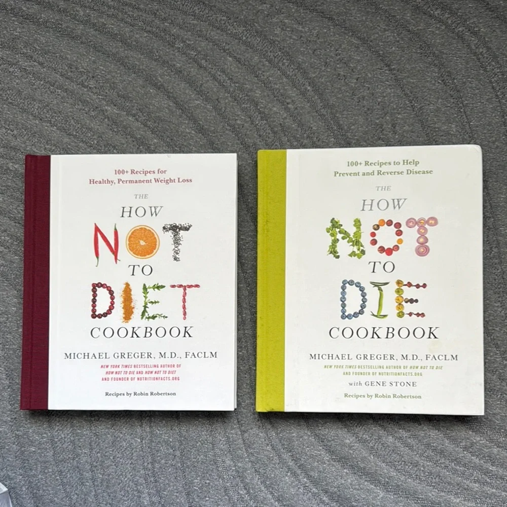 How Not to Die Cookbook Set